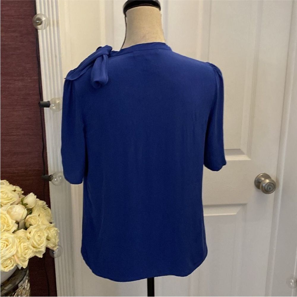 Sandro Elegant Blue Women's Top, S - Picture 5 of 7